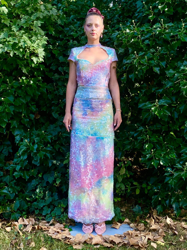 Full length sleeveless